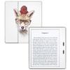 MightySkins Carbon Fiber Skin for Amazon Kindle Oasis 7" (9th Gen) - Hipster Fox | Protective, Durable Textured Carbon Fiber Finish | Easy to Apply, Remove, and Change Styles | Made in The USA view 1