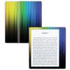 MightySkins Carbon Fiber Skin for Amazon Kindle Oasis 7" (9th Gen) - Rainbow Streaks | Protective, Durable Textured Carbon Fiber Finish | Easy to Apply, Remove, and Change Styles | Made in The USA view 1