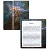 MightySkins Carbon Fiber Skin for Amazon Kindle Oasis 7" (9th Gen) - Eagle Nebula | Protective, Durable Textured Carbon Fiber Finish | Easy to Apply, Remove, and Change Styles | Made in The USA view 1