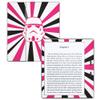MightySkins Carbon Fiber Skin for Amazon Kindle Oasis 7" (9th Gen) - Pink Star Rays | Protective, Durable Textured Carbon Fiber Finish | Easy to Apply, Remove, and Change Styles | Made in The USA view 1