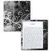 MightySkins Carbon Fiber Skin for Amazon Kindle Oasis 7" (9th Gen) - Black Flourish | Protective, Durable Textured Carbon Fiber Finish | Easy to Apply, Remove, and Change Styles | Made in The USA view 1