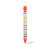 MightySkins Carbon Fiber Skin for Logitech Crayon Digital Pencil iPad (6th gen) - Rainbow Chevron | Protective, Durable Textured Carbon Fiber Finish | Easy to Apply | Made in The USA view 1
