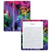 MightySkins Carbon Fiber Skin for Amazon Kindle Oasis 7" (9th Gen) - Neon Splatter | Protective, Durable Textured Carbon Fiber Finish | Easy to Apply, Remove, and Change Styles | Made in The USA view 1