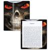 MightySkins Carbon Fiber Skin for Amazon Kindle Oasis 7" (9th Gen) - Evil Reaper | Protective, Durable Textured Carbon Fiber Finish | Easy to Apply, Remove, and Change Styles | Made in The USA view 1