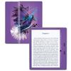 MightySkins Carbon Fiber Skin for Amazon Kindle Oasis 7" (9th Gen) - Blue Jay | Protective, Durable Textured Carbon Fiber Finish | Easy to Apply, Remove, and Change Styles | Made in The USA view 1