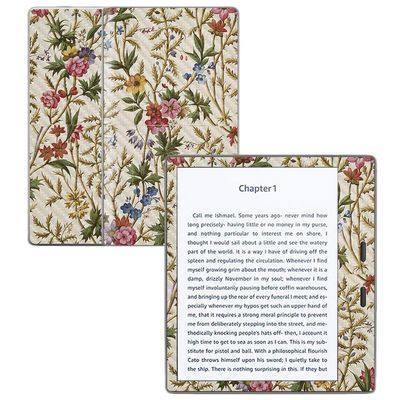 MightySkins Carbon Fiber Skin for Amazon Kindle Oasis 7" (9th Gen) - Seaweed | Protective, Durable Textured Carbon Fiber Finish | Easy to Apply, Remove, and Change Styles | Made in The USA
