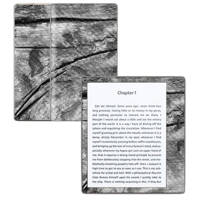 MightySkins Carbon Fiber Skin for Amazon Kindle Oasis 7" (9th Gen) - Dead Wood | Protective, Durable Textured Carbon Fiber Finish | Easy to Apply, Remove, and Change Styles | Made in The USA
