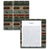 MightySkins Carbon Fiber Skin for Amazon Kindle Oasis 7" (9th Gen) - Cabin Stripes | Protective, Durable Textured Carbon Fiber Finish | Easy to Apply, Remove, and Change Styles | Made in The USA view 1