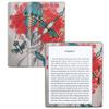 MightySkins Carbon Fiber Skin for Amazon Kindle Oasis 7" (9th Gen) - Red Grasp | Protective, Durable Textured Carbon Fiber Finish | Easy to Apply, Remove, and Change Styles | Made in The USA view 1
