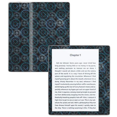 MightySkins Carbon Fiber Skin for Amazon Kindle Oasis 7" (9th Gen) - Compass Tile | Protective, Durable Textured Carbon Fiber Finish | Easy to Apply, Remove, and Change Styles | Made in The USA