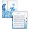 MightySkins Carbon Fiber Skin for Amazon Kindle Oasis 7" (9th Gen) - Blue Flowers | Protective, Durable Textured Carbon Fiber Finish | Easy to Apply, Remove, and Change Styles | Made in The USA