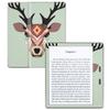 MightySkins Carbon Fiber Skin for Amazon Kindle Oasis 7" (9th Gen) - Aztec Deer | Protective, Durable Textured Carbon Fiber Finish | Easy to Apply, Remove, and Change Styles | Made in The USA view 1