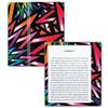 MightySkins Carbon Fiber Skin for Amazon Kindle Oasis 7" (9th Gen) - Color Bomb | Protective, Durable Textured Carbon Fiber Finish | Easy to Apply, Remove, and Change Styles | Made in The USA view 1