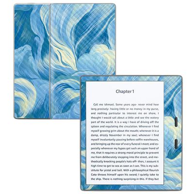 MightySkins Carbon Fiber Skin for Amazon Kindle Oasis 7" (9th Gen) - Whimsical | Protective, Durable Textured Carbon Fiber Finish | Easy to Apply, Remove, and Change Styles | Made in The USA