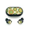 MightySkins Carbon Fiber Skin for Samsung Galaxy Buds - Hippie Flowers | Protective, Durable Textured Carbon Fiber Finish | Easy to Apply, Remove, and Change Styles | Made in The USA view 1