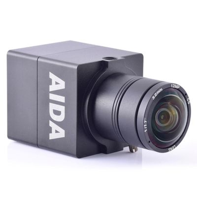AIDA UHD-100A Micro 4K Ultra HD HDMI 1.4 Professional POV Camera with TRS Stereo Audio Input, Multi HD Format