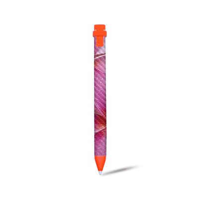MightySkins Carbon Fiber Skin for Logitech Crayon Digital Pencil iPad (6th gen) - Flowers | Protective, Durable Textured Carbon Fiber Finish | Easy to Apply | Made in The USA