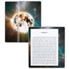 MightySkins Carbon Fiber Skin for Amazon Kindle Oasis 7" (9th Gen) - Moon Explosion | Protective, Durable Textured Carbon Fiber Finish | Easy to Apply, Remove, and Change Styles | Made in The USA view 1