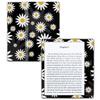 MightySkins Carbon Fiber Skin for Amazon Kindle Oasis 7" (9th Gen) - Daisies | Protective, Durable Textured Carbon Fiber Finish | Easy to Apply, Remove, and Change Styles | Made in The USA