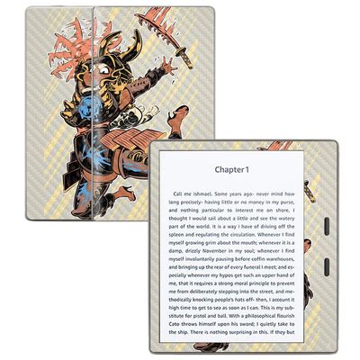 MightySkins Carbon Fiber Skin for Amazon Kindle Oasis 7" (9th Gen) - Insect Girl | Protective, Durable Textured Carbon Fiber Finish | Easy to Apply, Remove, and Change Styles | Made in The USA