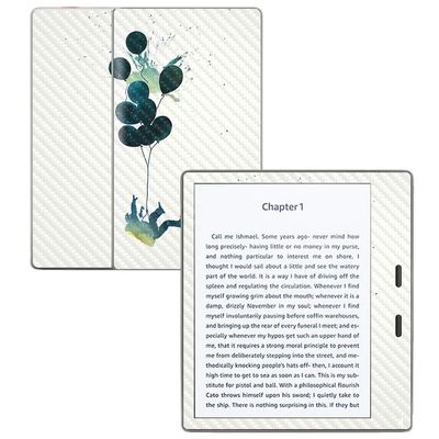 MightySkins Carbon Fiber Skin for Amazon Kindle Oasis 7" (9th Gen) - Bang Theory | Protective, Durable Textured Carbon Fiber Finish | Easy to Apply, Remove, and Change Styles | Made in The USA