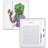 MightySkins Carbon Fiber Skin for Amazon Kindle Oasis 7" (9th Gen) - Butterfly Friend | Protective, Durable Textured Carbon Fiber Finish | Easy to Apply, Remove, and Change Styles | Made in The USA