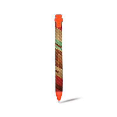 MightySkins Carbon Fiber Skin for Logitech Crayon Digital Pencil iPad (6th gen) - Island Fish | Protective, Durable Textured Carbon Fiber Finish | Easy to Apply | Made in The USA, Model Number: CF-LOGCRP-Island Fish