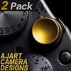 Camera Shutter Button (2 Pack/Gold) Upscale and Delicate Soft Shutter Release Button view 2