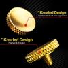 Camera Shutter Button (2 Pack/Gold) Upscale and Delicate Soft Shutter Release Button view 3