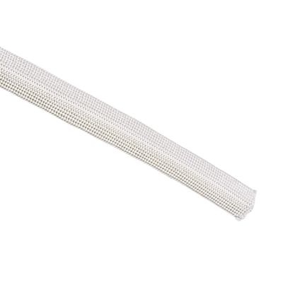 uxcell Insulation Braid Sleeving, 16.4Ft-10mm High TEMP Fiberglass Sleeve White