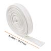uxcell Insulation Braid Sleeving, 16.4Ft-14mm High TEMP Fiberglass Sleeve White view 2
