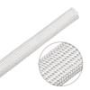 uxcell Insulation Braid Sleeving, 16.4Ft-14mm High TEMP Fiberglass Sleeve White view 3