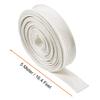 uxcell Insulation Braid Sleeving, 16.4Ft-16mm High TEMP Fiberglass Sleeve White view 2