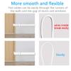 2 Pack 10FT DC Power Extension Cable 5.5mm x 2.1mm12v DC Extension Cord Power Adapter for CCTV Security Camera Surveillance IP Camera,LED Strip,24v 12 Volt Male to Female Plug Flat Cable view 4