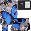 Artyond Case for Kindle Paperwhite 10th Generation 2018, Lightweight Slim Folio Cover with Auto Wake/Sleep Protective Case for Amazon Kindle Paperwhite 10th Generation 2018 Release, Blue Butterfly view 1
