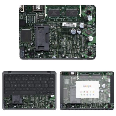 Decalrus - Protective Decal Skin Sticker Compatible with The Acer Chromebook C732 (11.6" Screen) case Cover wrap ACchrmbk11_C732-8