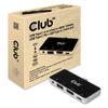 Club 3D USB Typ C 4-in-1 Hub auf HDMI 4K60Hz USB Typ C PD/USB Typ A/Audio Buchse view 1