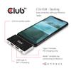 Club 3D USB Typ C 4-in-1 Hub auf HDMI 4K60Hz USB Typ C PD/USB Typ A/Audio Buchse view 2