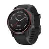 DKEnjoy Stainless Steel Bezel Ring Adhesive Cover Anti Scratch Dial Protector Compatible for Garmin Fenix 6S/Fenix 6S Pro/Fenix 6S Sapphire Smartwatch (A-Red) view 2