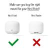 Nest WiFi Point Genie: The Simplest Lowest Profile Outlet Holder Mount for Google Nest WiFi Point | Reinforced Support | Great Sound | Open Access | No Messy Screws! (3-Pack) view 2