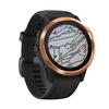 DKEnjoy Stainless Steel Bezel Ring Adhesive Cover Anti Scratch Dial Protector Compatible for Garmin Fenix 6S/Fenix 6S Pro/Fenix 6S Sapphire Smartwatch (B-Rose Gold) view 3