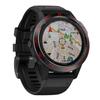 DKEnjoy Stainless Steel Bezel Ring Adhesive Cover Anti Scratch Dial Protector Compatible for Garmin Fenix 6/Fenix 6 Pro/Fenix 6 Sapphire Smartwatch (A-Red) view 2