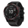 DKEnjoy Stainless Steel Bezel Ring Adhesive Cover Anti Scratch Dial Protector Compatible for Garmin Fenix 6/Fenix 6 Pro/Fenix 6 Sapphire Smartwatch (A-Red) view 3