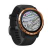 DKEnjoy Stainless Steel Bezel Ring Adhesive Cover Anti Scratch Dial Protector Compatible for Garmin Fenix 6S/Fenix 6S Pro/Fenix 6S Sapphire Smartwatch (A-Rose Gold) view 3