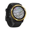 DKEnjoy Stainless Steel Bezel Ring Adhesive Cover Anti Scratch Dial Protector Compatible for Garmin Fenix 6S/Fenix 6S Pro/Fenix 6S Sapphire Smartwatch (B-Gold) view 3