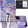 Artyond Case for Kindle Paperwhite, Slim Lightweight PU Leather Card Slots with Auto Sleep/Wake Case for Amazon Kindle Paperwhite 123 (Fits All 2012, 2013, 2015 and 2016 Versions), Pigment Girl view 1
