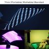 FalconEyes RX-836 200W RGB LED Video Fotografia Light Color Temperature 2800K-10000K 8 Scene Modes Support APP Control with Honeycomb Grid Softbox,HSI Control view 3