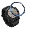 DKEnjoy Stainless Steel Bezel Ring Adhesive Cover Anti Scratch Dial Protector Compatible for Garmin Fenix 6/Fenix 6 Pro/Fenix 6 Sapphire Smartwatch (A-Blue) view 1