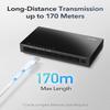 Cudy GS108 8 Port Gigabit Unmanaged Ethernet Network Switch , Ethernet Splitter Plug & Play Fanless Metal Design Shielded Ports Traffic Optimization view 3