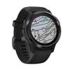 DKEnjoy Stainless Steel Bezel Ring Adhesive Cover Anti Scratch Dial Protector Compatible for Garmin Fenix 6S/Fenix 6S Pro/Fenix 6S Sapphire Smartwatch (B-Black) view 3